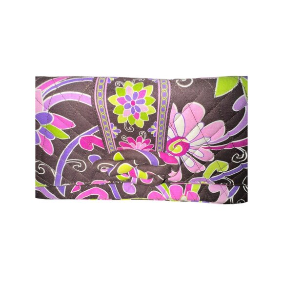 Purple Punch Vera Bradley Knot Just A Clutch Shoulder Bag Detach Strap - Picture 10 of 16
